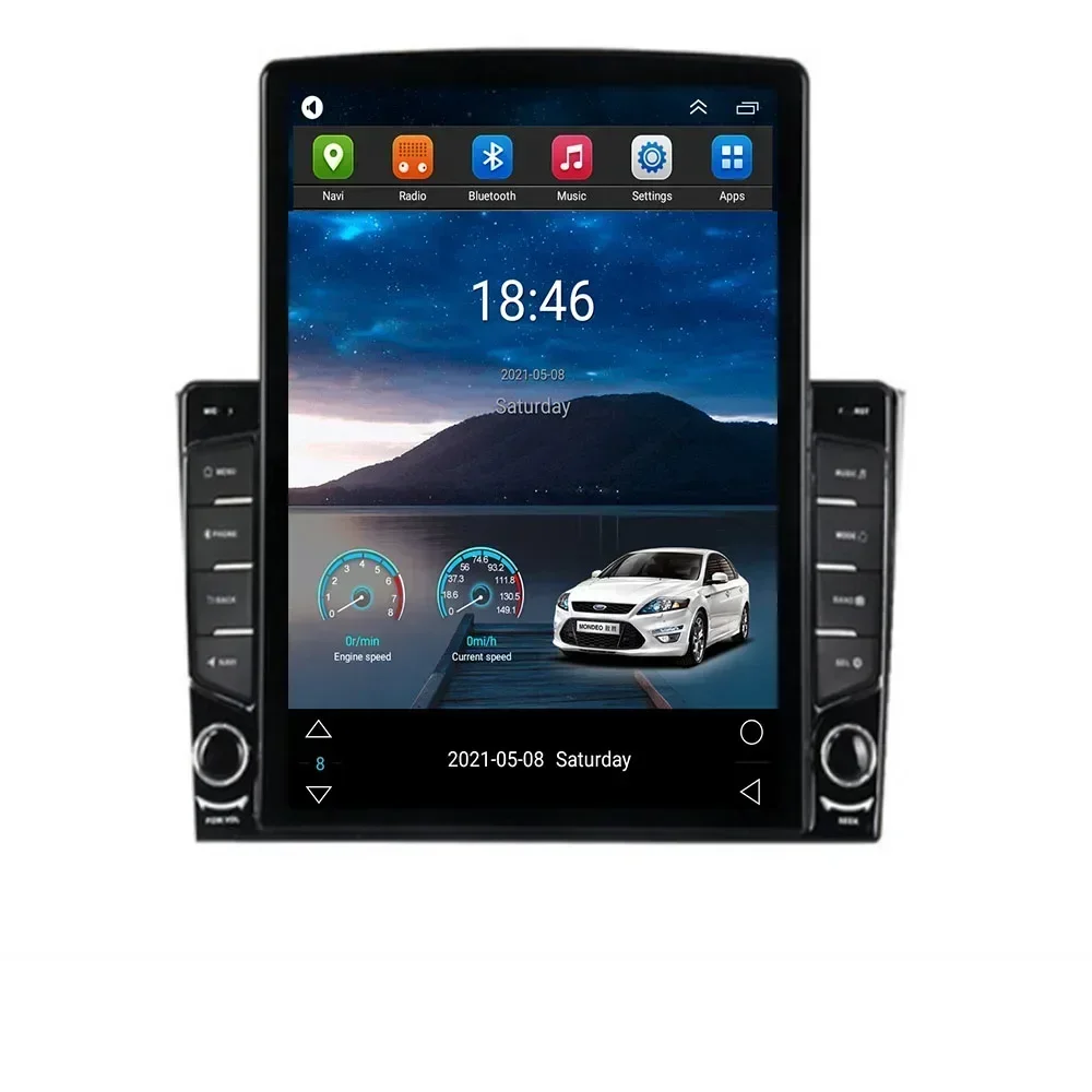 8G+128G Android 13 Carplay For Fiat 500L 2012-2050 Tesla Style Car Radio Stereo 2 Din Carplay Multimedia Player GPS Navigation