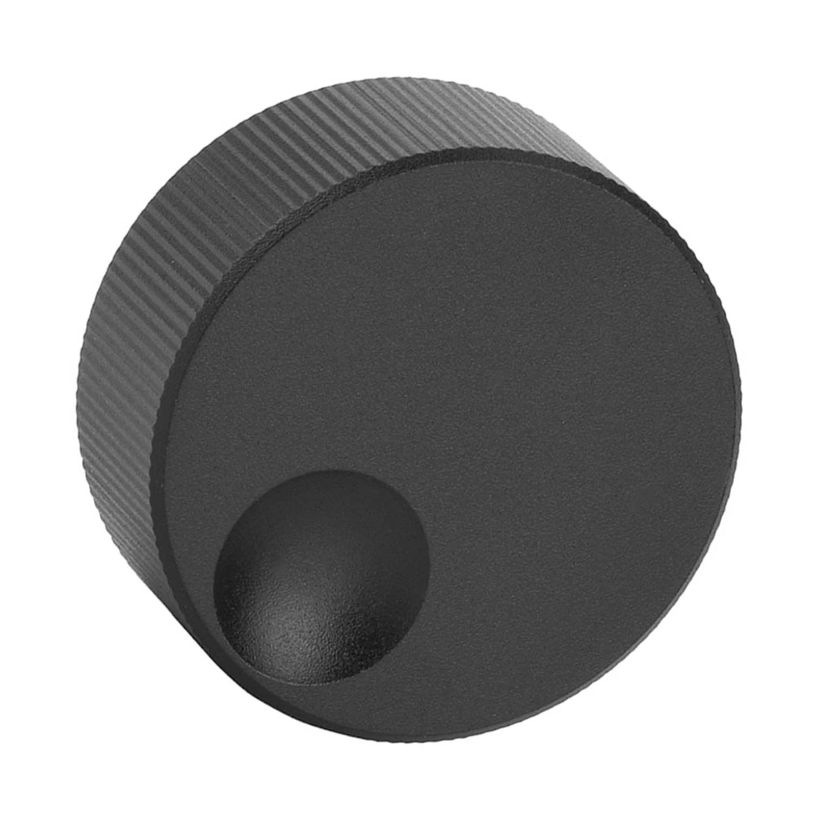 32x13mm Volume Control Knob Black Frosted Solid Aluminum Knob For Mounting On The Potentiometer With 6mm Handle