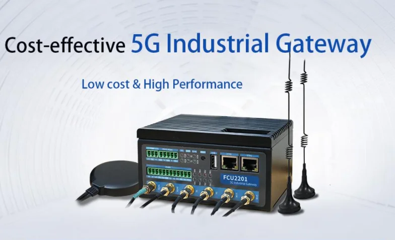 FCU2201 Embedded Computer 4G/5G Industrielle Gateway ARM Industrielle PC Ubuntu/OpenWRT Rand Computing Internet von dinge