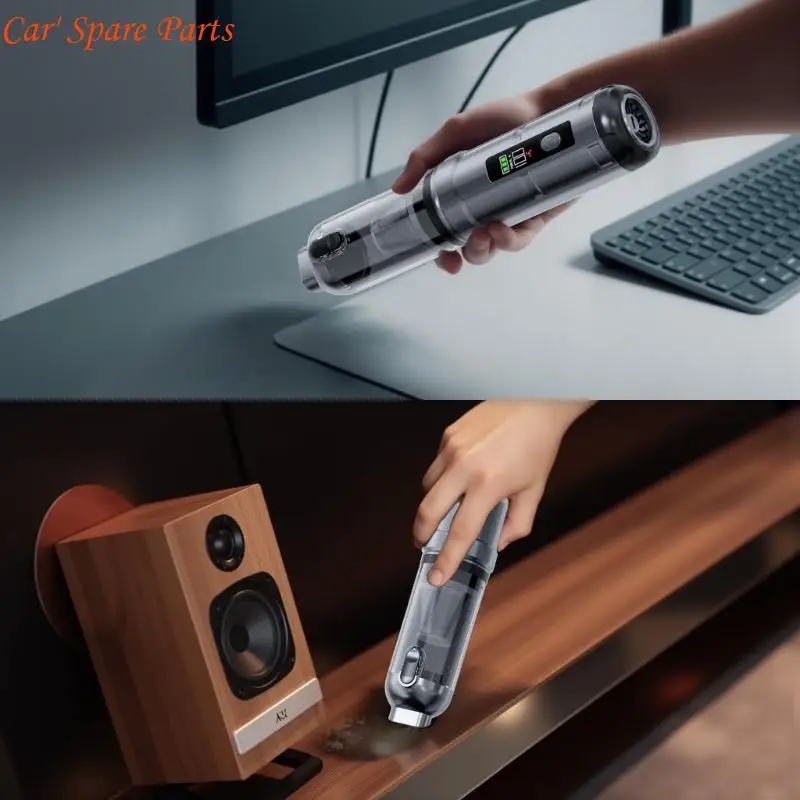 Y4UA Rechargeable Car Vacuum Cleaner With 3 Working Modes 6K 12K 16K Pressure Suction For Different Area Cleaning