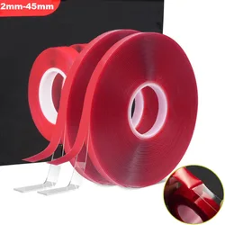 2mm-45mm Double Sided Adhesive Tape Acrylic Transparents No Traces Sticker for LED Strip Car Fixed Tablet Fixed