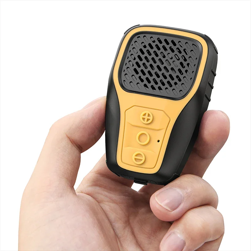 MZ-628 Wearable Mini Magnetic Suction Bluetooth Speaker 5.3 Built-in Mic Clip Soundbox Portable Outdoor IPX67 Waterproof Column