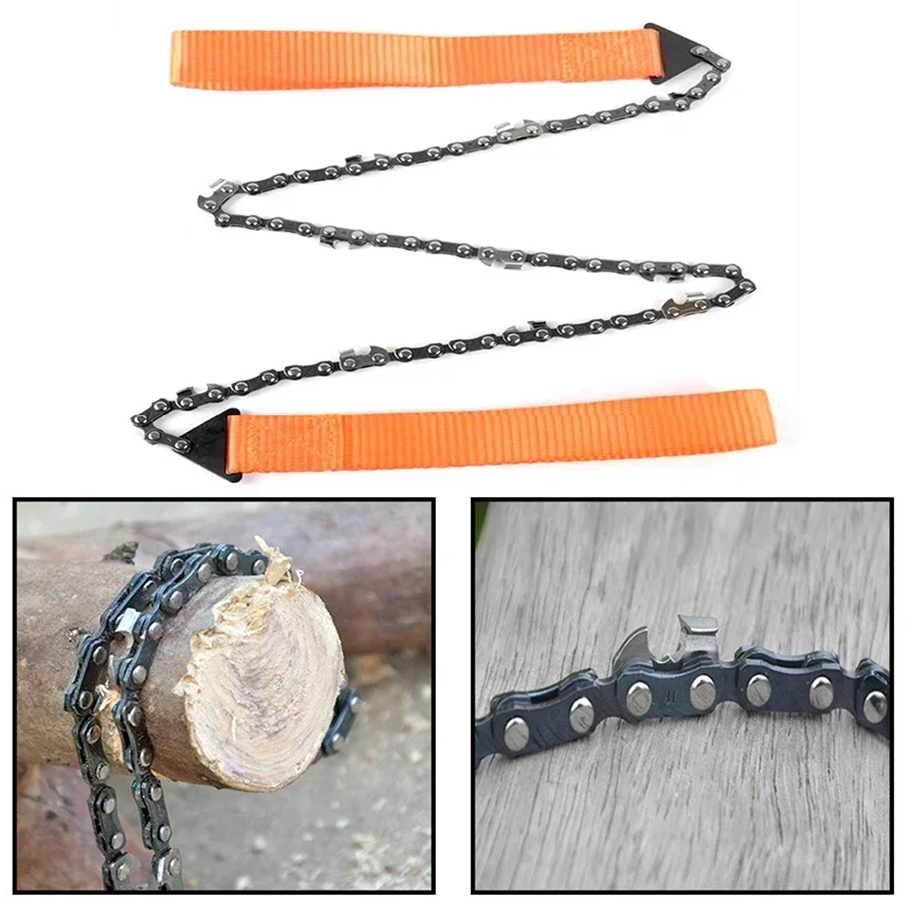 24 Portable Tree Tool Tree Rope For Chain Use Chain Camping/hiking/fishing/picnic Manual Folding Saw Hand Limb Inch Cutting Saw