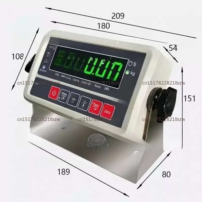 English Version Bluetooth Electronic Scale Meter Express Logistics Portable Weighing Display Meter
