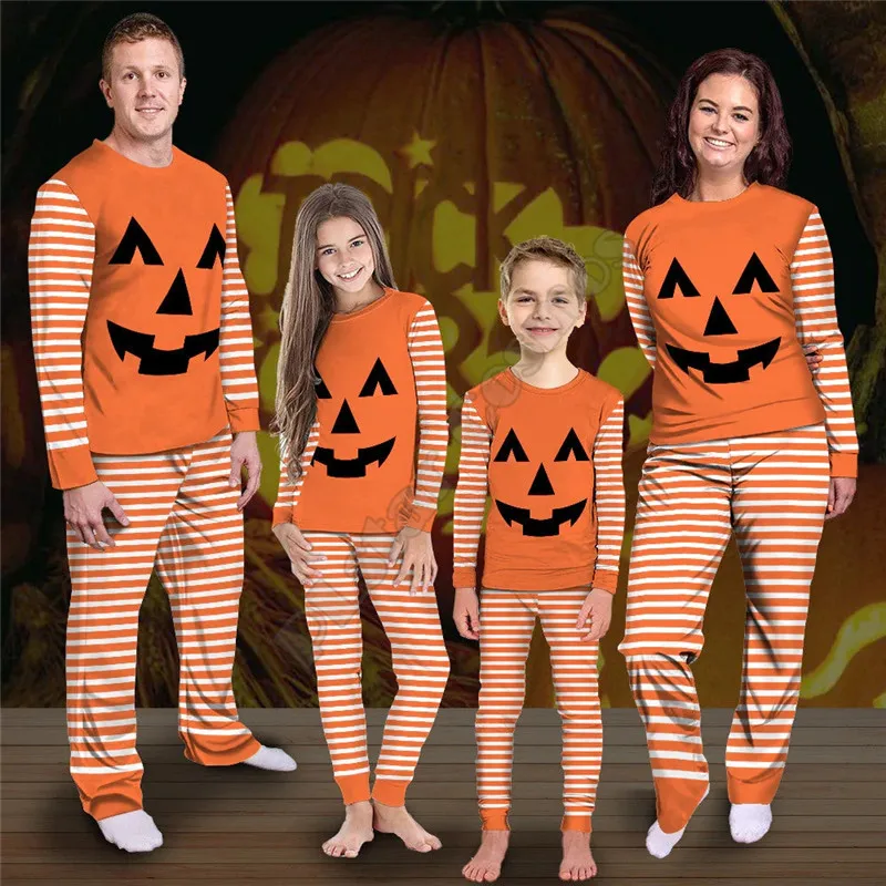 

Trick Or Treat Pumpkin 3D All Over Printed ChewBacca Set Cosplay Custom Family Pajamas Cosplay Clothes