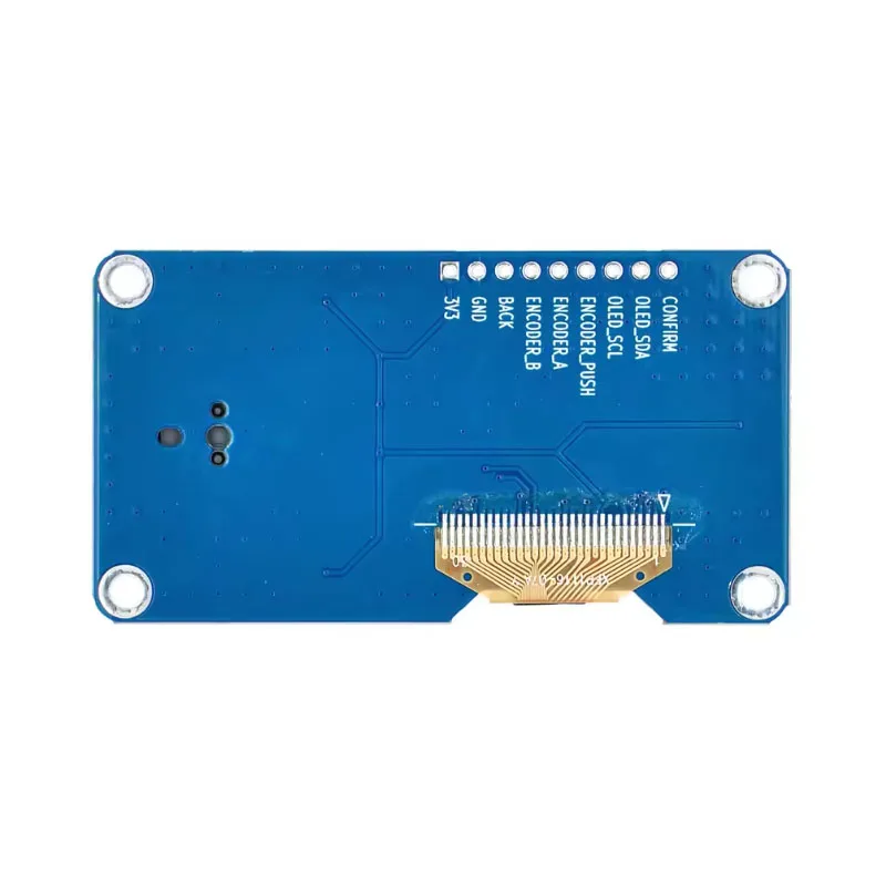 1.3 Inch & 0.96 Inch White OLED Display with EC11 Rotary Encoder Module - I2C Interface for arduino