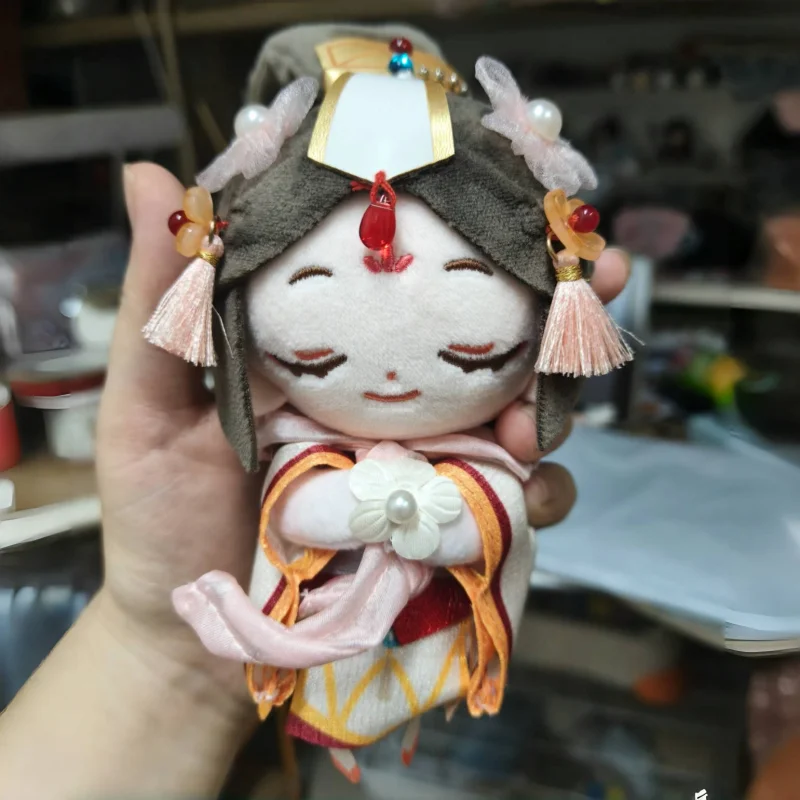 Couronne de bénédiction officielle céleste de 15cm, poupée en peluche Prince Yueshen, poupée faite à la main, sac à dos mignon, décoration, porte-clés pendentif, cadeau