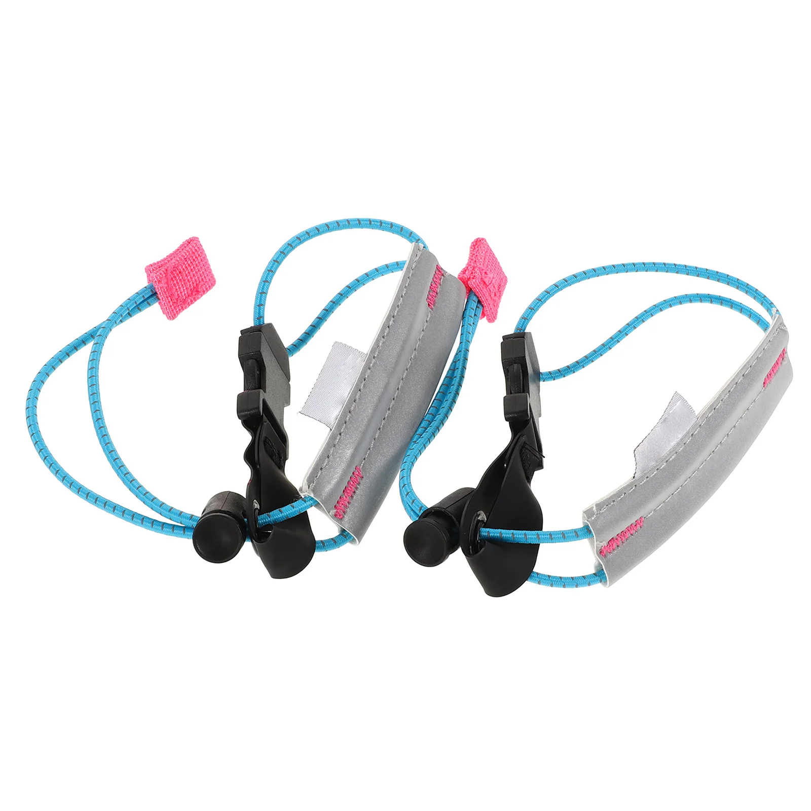 

2 pcs Reflective Leg Bands Elastic Strap For Night Running Cycling Ankle Straps Outdoor Sports Accessories High Visibility