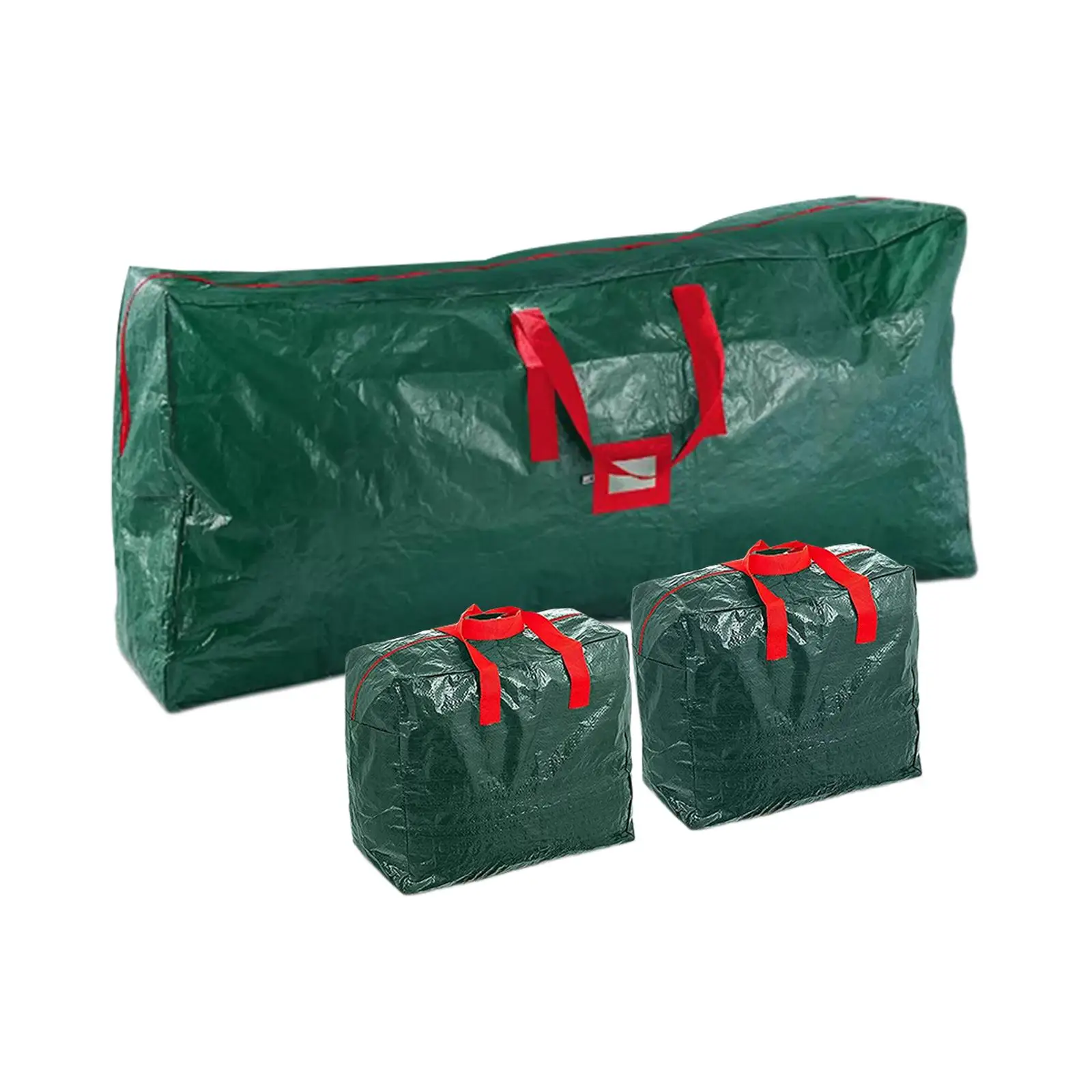 3Pcs Christmas Tree Storage Bag with Carry Handles Waterproof Handbag Christmas