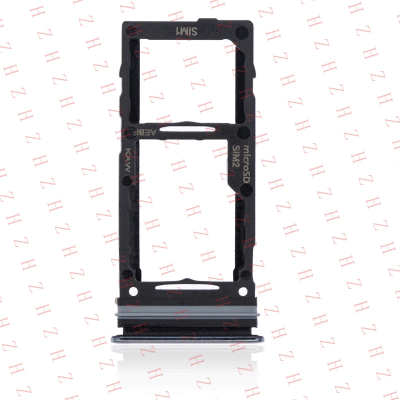 U+ Replacement Dual Sim Card Tray Slot Compatible For Samsung Galaxy A72 - Black