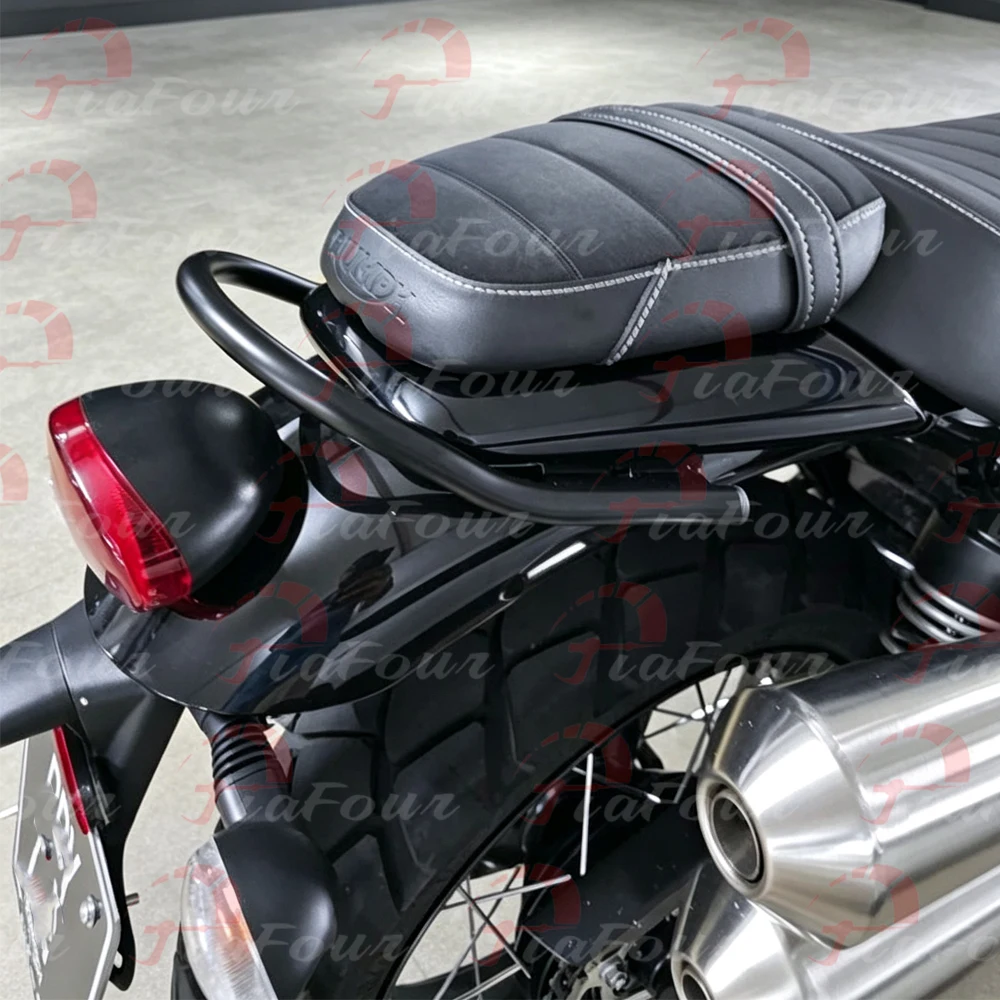 Rear Armrest luggage Rack For Street Twin 900 Speed Twin 900 Street Scrambler 900 Passenger Rear Seat Grab Bar Handles Seat