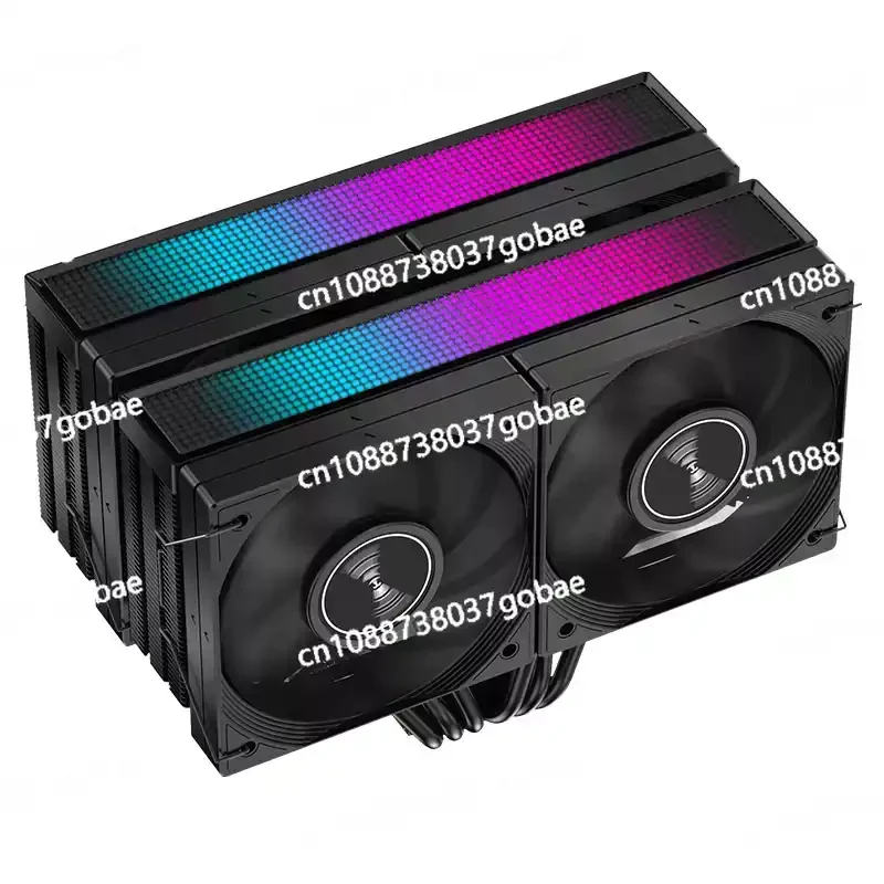 

CPU Radiator JF15K Double Tower 10CM4 Fan Unblocked Memory 6 Heat Pipe PWM Air Cooling