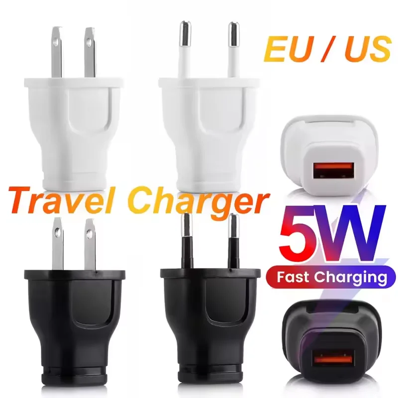 

5V 1A USB Charger Port Power Supply Charger Wall Chargers Mobile Phone Power Adapter For iPhone Samsung Huawei Xiaomi Redmi ﻿