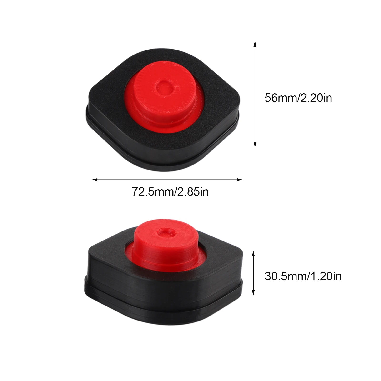 Rubber Foot Pads Built for Snapmaker U1 to Mitigate Vibration Transmission and Reduce Wear on Supporting Surfaces