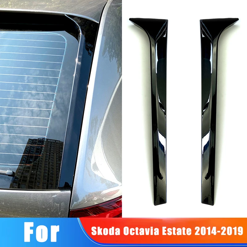 

For Skoda Octavia Estate 2014-2019 Car Window Trim Lip Spoiler Side Wing Spoiler Car Sticker Decoration Modification Accessories