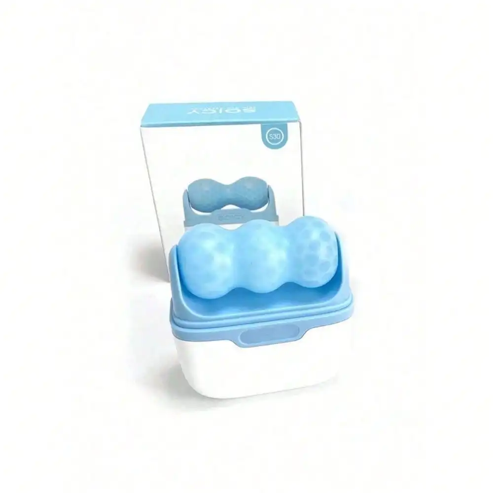 Dual-Zone Cooling Facial Roller For Refreshed Skin: Experience The Invigorating Ice Sensation. This 2-In-1 Roller Is Designed To Help Reduce The Look Of Morning Puffiness, Brighten The Complexion, And Minimize The Appearance Of Pores For A Smoother, More - Detail 1