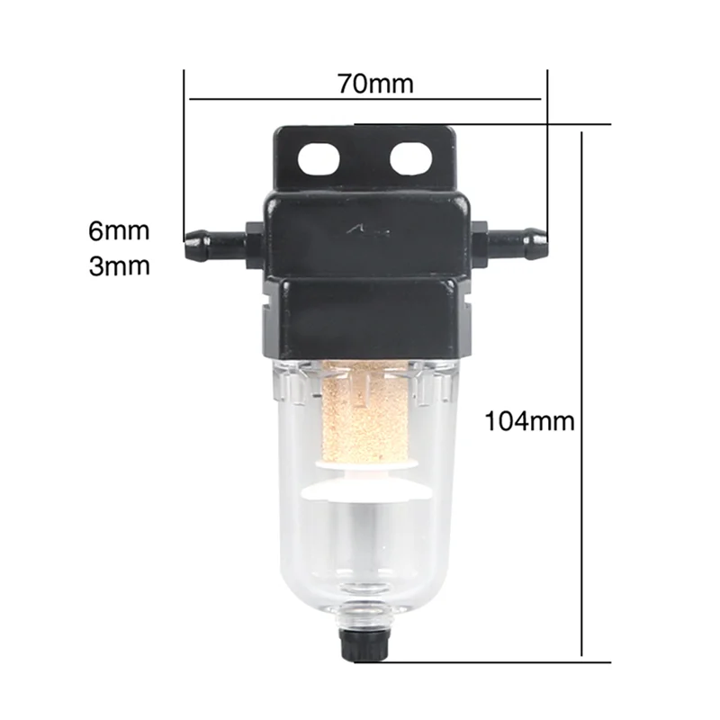 2 قطعة فلتر الوقود/مجموعة فاصل المياه لسخانات Webasto/ Eberspacher فاصل المياه-AS55 #6