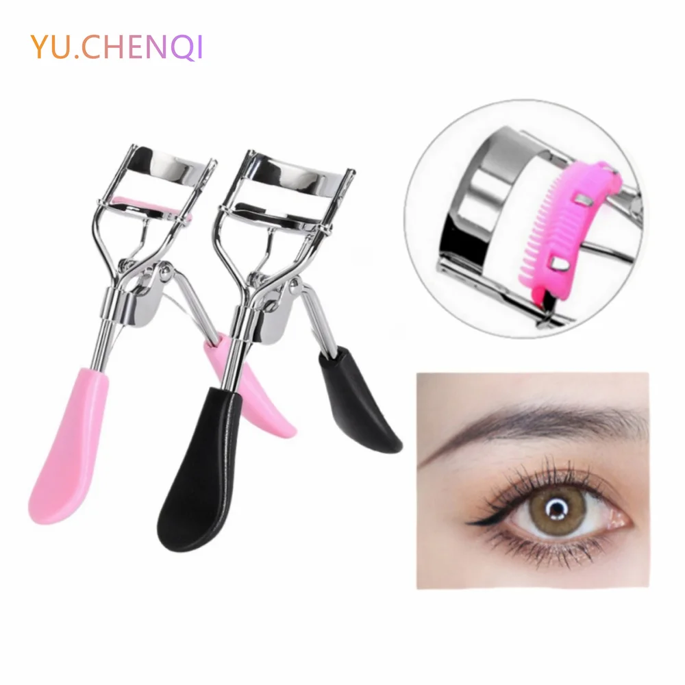 

Eyelash Curler Comb Stainless Steel Tweezers Cosmetic Eye Clip Fashion Women Professional Beauty Makeup Tools