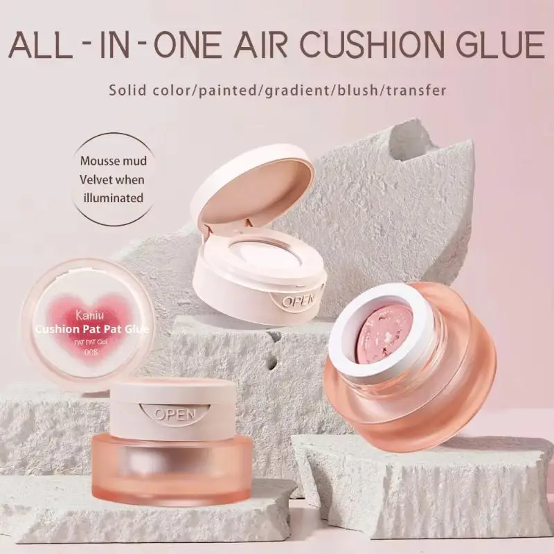 1Pcs Nagellack Kleber Rosa Farbe Nail art Air Kissen Polsterung Kleber Hohe Sättigung Gips Malerei Kleber Für DIY hause Salon