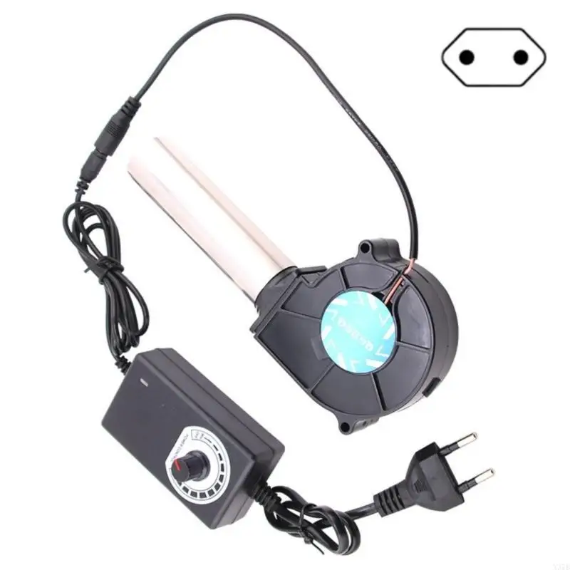 BBQ BLOWER BBQ PORTABLE BBQ พัดลมลมลมพัดลมพัดลมอากาศพัดลมอากาศบาร์บีคิว 12V 12V