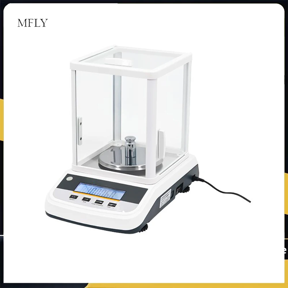 0.001g Jewelry Scale Digital Scale Lab Precision Analytical Balance Weight Scale 100/200g/300/500g Precision Balance