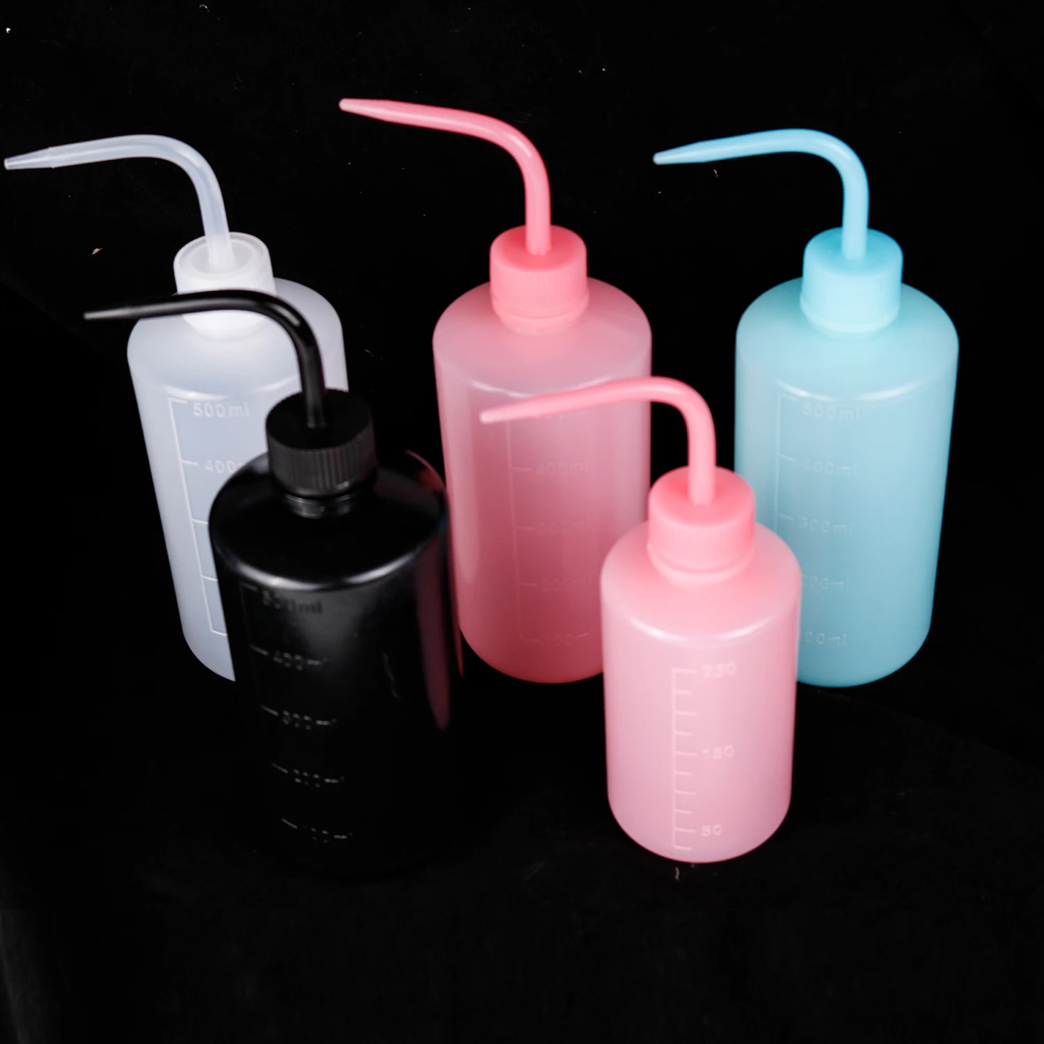 

250ml/500ml Tattoo Wash Bottle Squeeze Rinse Bottle with Scale for Tattoo Lab Gardening Hairdressing Tattoo Supplies