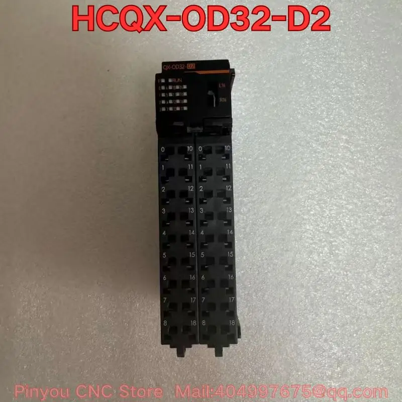 

Бывший в употреблении тест функции модуля ПЛК HCQX-0D32-D2 HCQX-OD32-D2 нормально