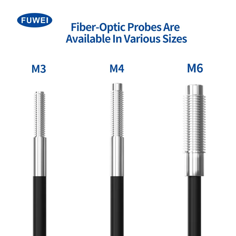 FUWEI FWGR-310H Induction reflection amplifier sensor  200 degree fiber optic sensor probe