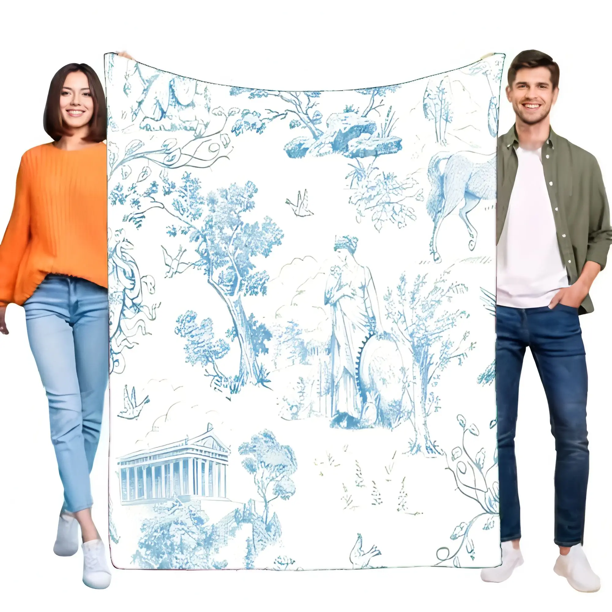 Blue Vintage Floral… - image