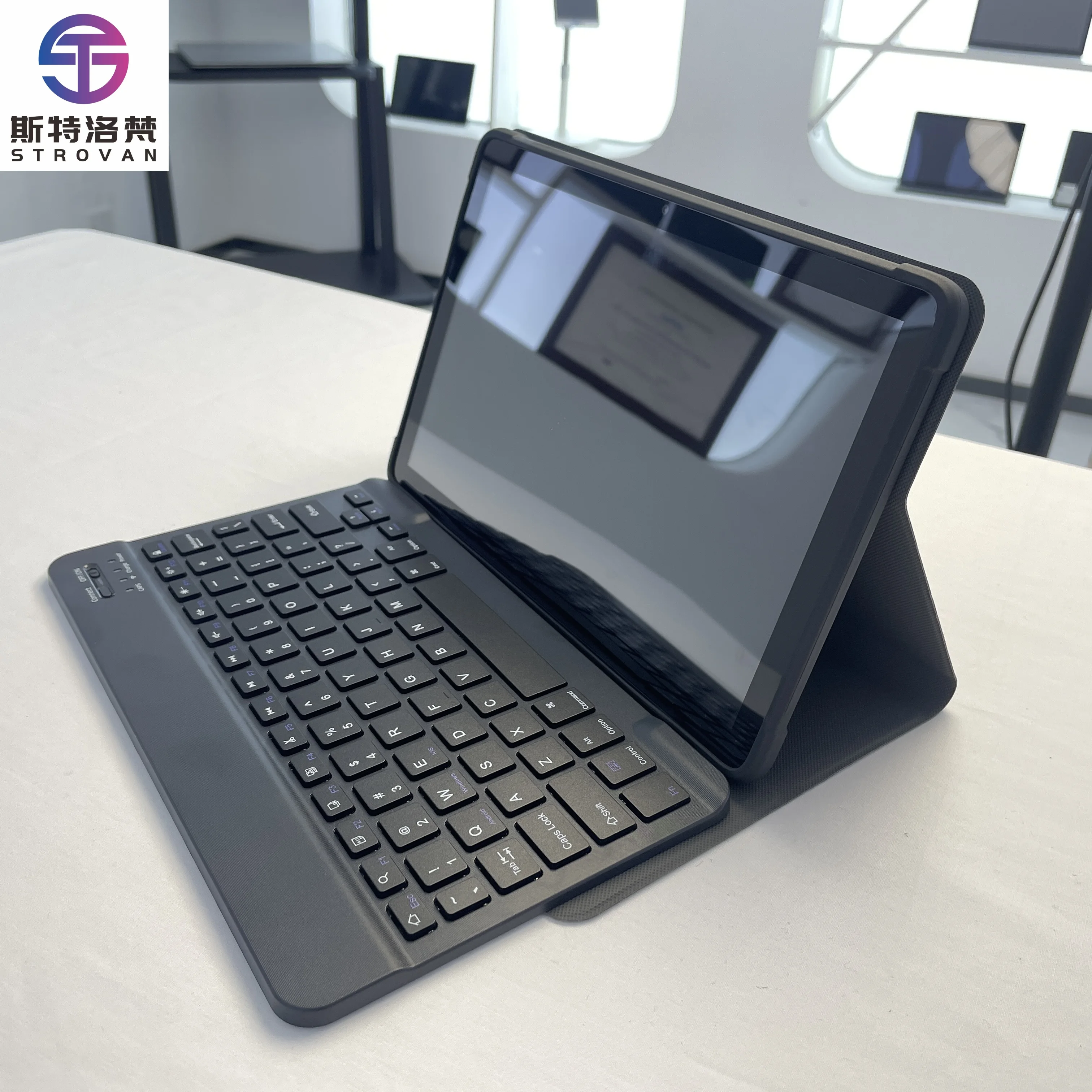 10.1inch  14 Tab 4/6GB+128GB Storage Octa Core CPU Mali720 GPU Dual SIM 4G Business Tablet PC Keyboard