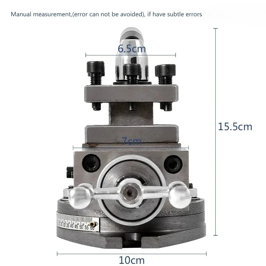 1pc 어셈블리 퀵 체인지 선반 도구 홀더 80mm 스트로크 AT300 도구 홀더 미니 선반 액세서리 금속 선반 홀더
