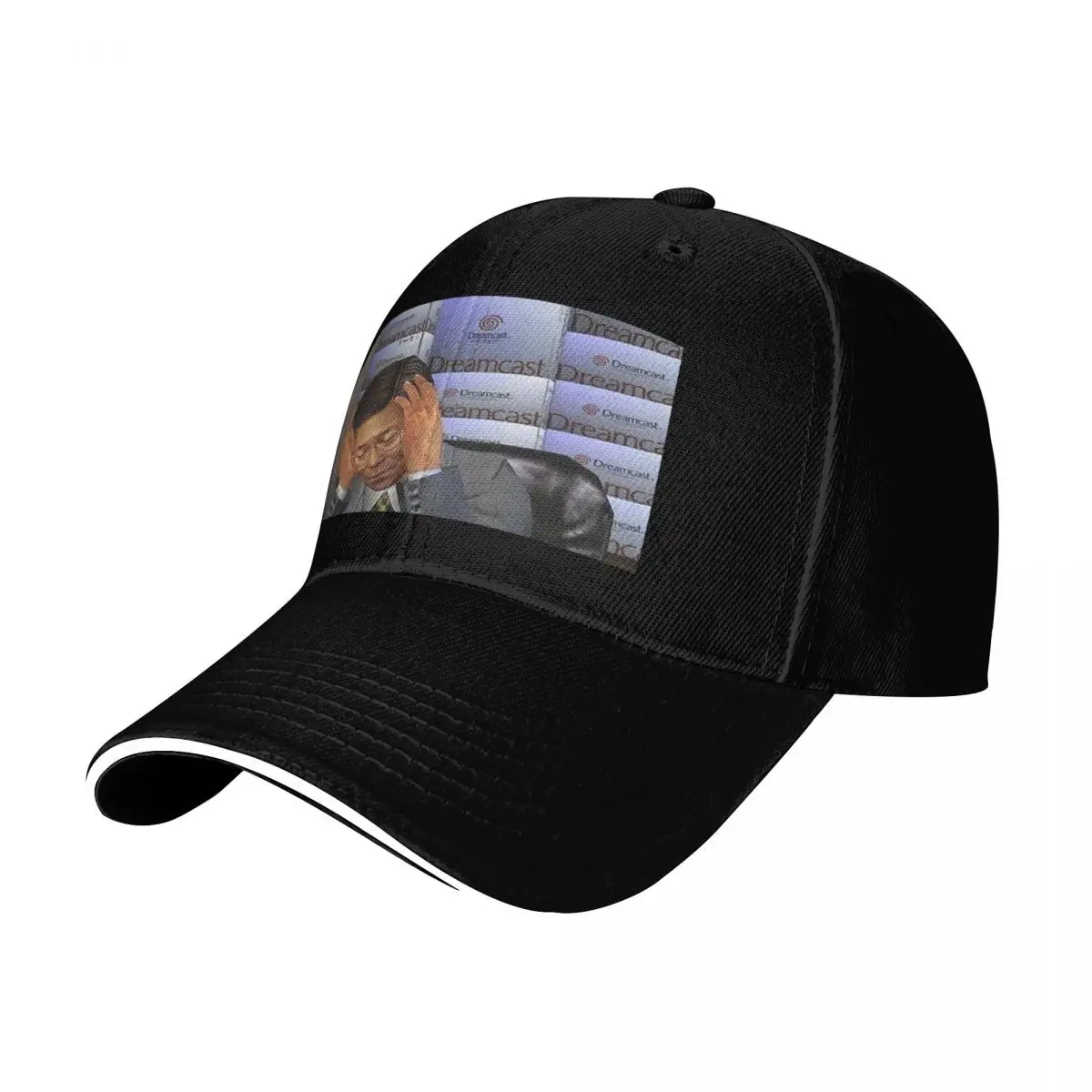 Mr. Yukawa with Dreamcast Baseball Cap Moisture Wicking Quick Dry Curved Brim Classic Fit Low Profile Unstructured