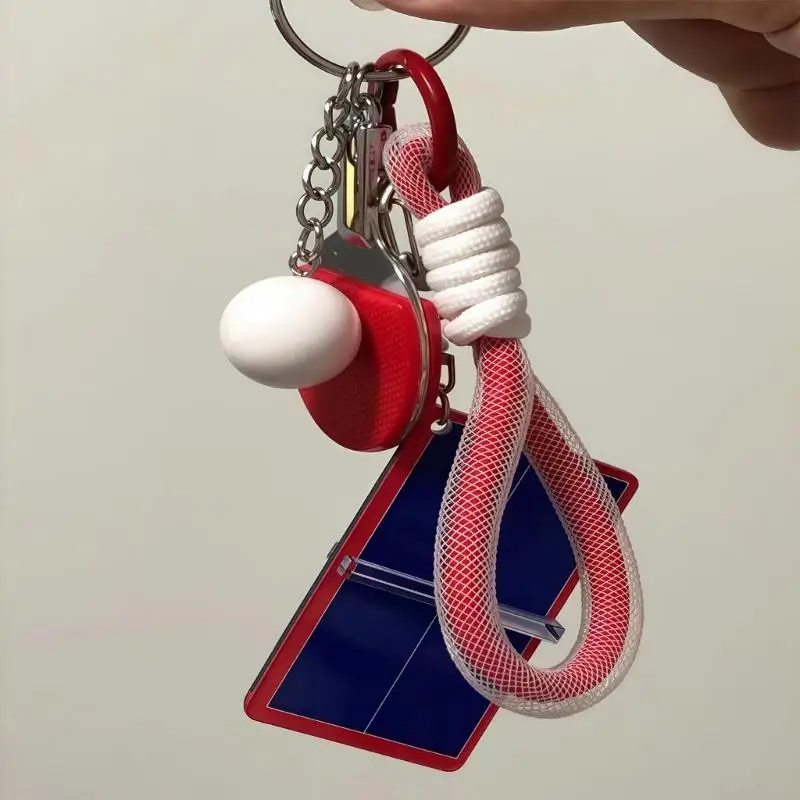 Decorative Shuttlecock Keychain Decoration Modern Addition For Daily Rudiments Dense Size Easy To Carry Artistic Artifact 964A
