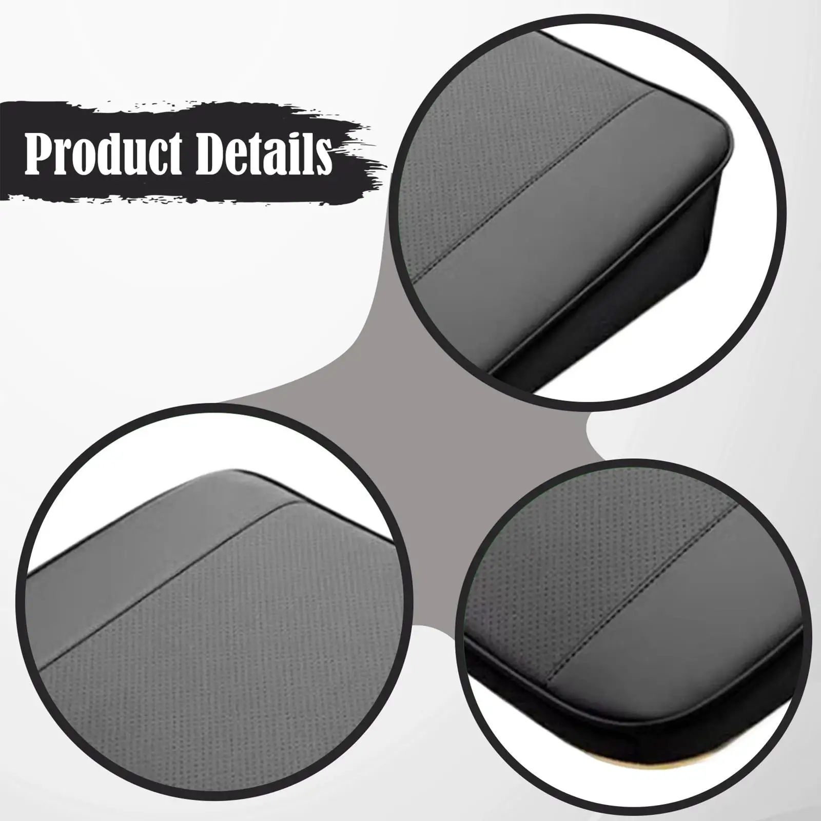 Car Driver Seat Cushion Anti Slip Wipe to Clean Breathable Improve Proper Posture Universal for Long Time Driving