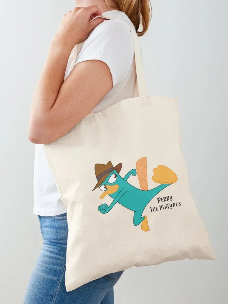 Perry the platypus Tote Bag Women's bag Large bags for women Tote Bag