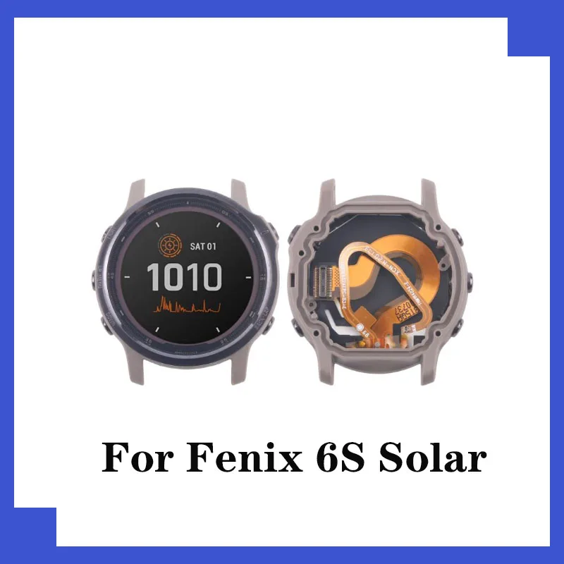 LCD Display for Garmin Fenix 6s pro solar Sport Watch Garmin Smart Watch Screen Display Repair Replacement Parts