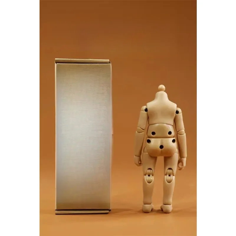 BJD 1/6 Scale Soldier Super Flexible Child Body Model for 7" Animal Costume Action Figures