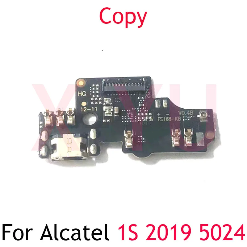 For Alcatel 1S 2019 5024 5024D 5034K / 1S 2021 6025 6025H 6025D USB Charging Dock Connector Port Board Flex Cable