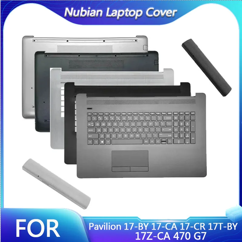 NEW Laptop Case For Pavilion 17-BY 17-CA 17-CR 17T-BY 17Z-CA 470 G7 Laptop Pad/Keyboard/Bottom Cover/Optical Drive Cover