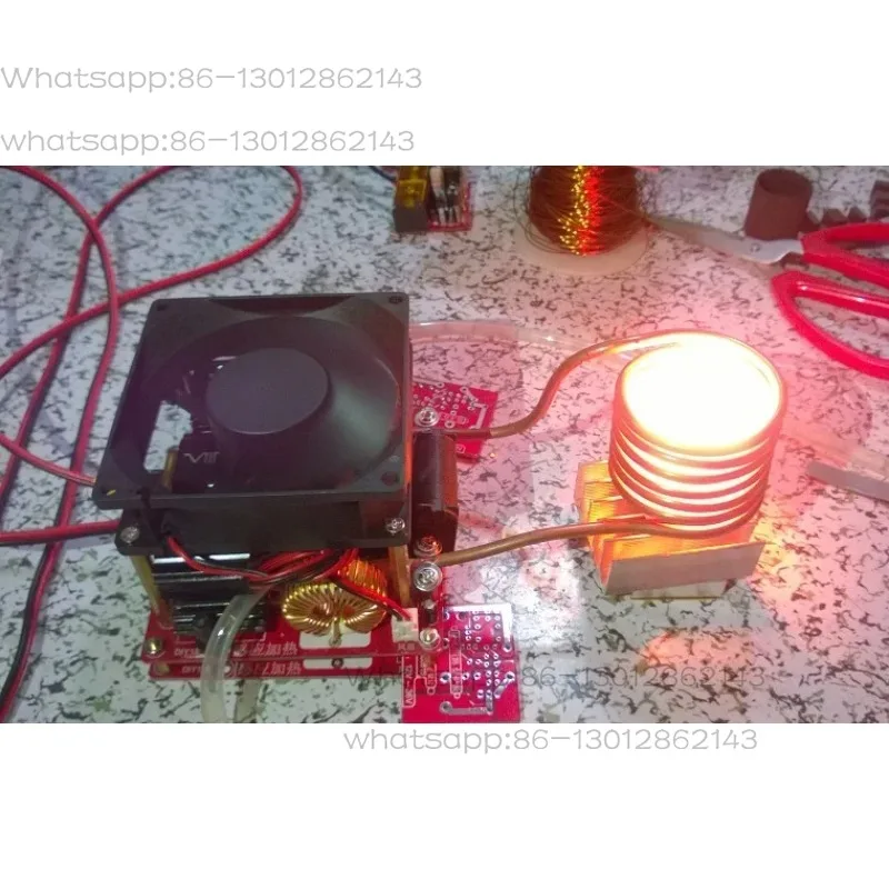 1000W ZVS Induction Heating Plate Kit Heater Copper Tube Induction Heating Plate Power Module