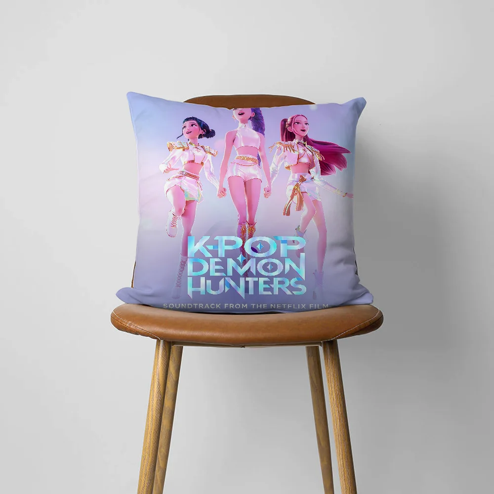 وسادة شيطان KPop الصيادين غطاء المنزل أريكة غرفة المعيشة مكتب مقهى كيس وسادة السيارة