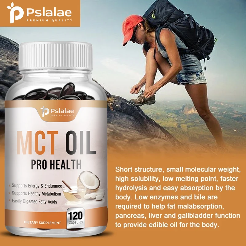 MCT Oil - Helps Reduce Excess Fat in The Abdomen, Arms and Thighs and Promotes Digestive Health