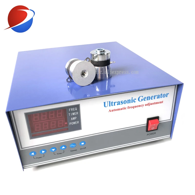 

1800W 28Khz Industrial Type Ultrasonic Power Supply Car Engine Oil Parts Cleaning Machine Generator