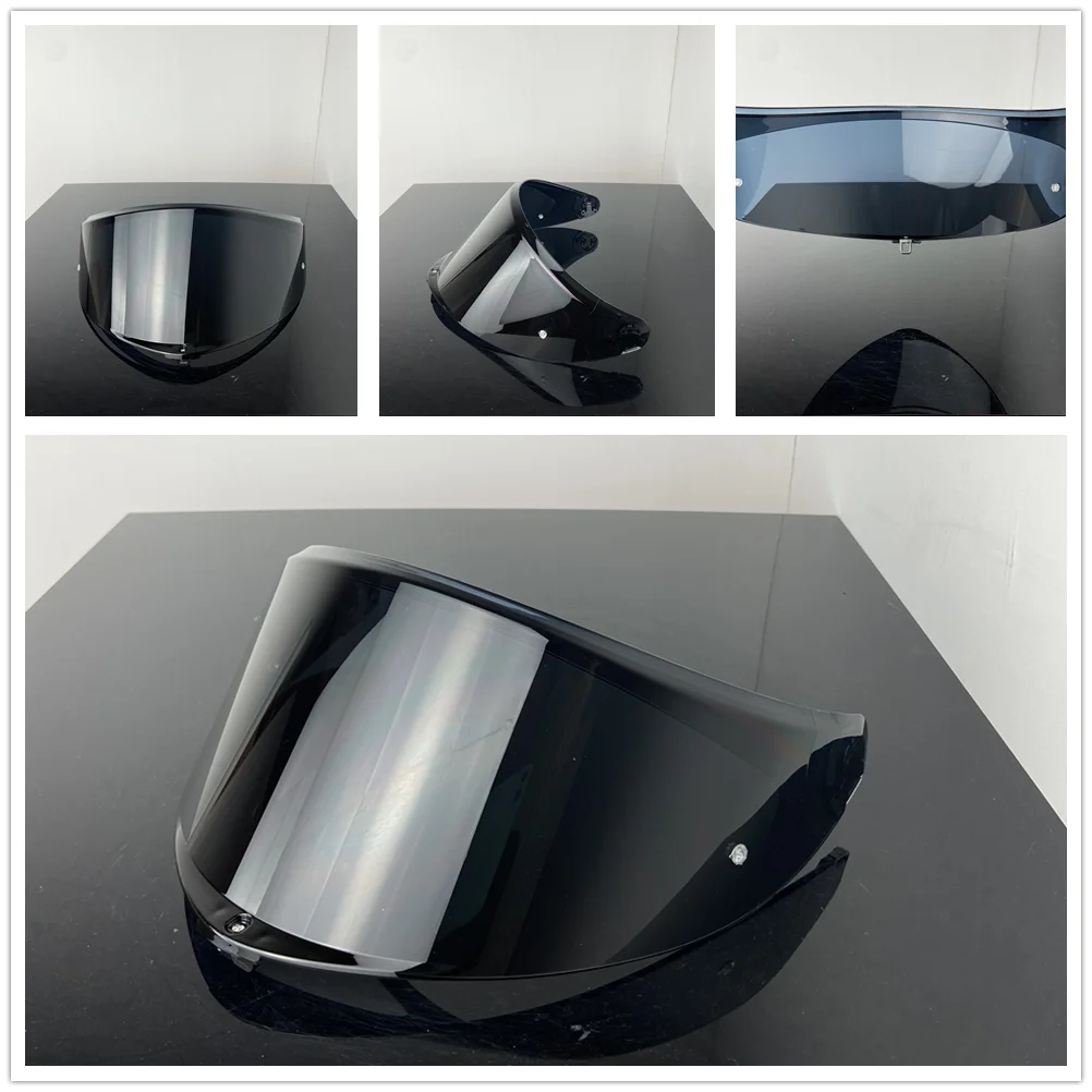 K6S Viseiras Capacete خوذة درع الوجه قناع الزجاج الأمامي ل AGV K6 صلابة عالية قوة واق من الشمس عملية الطلاء الكهربائي