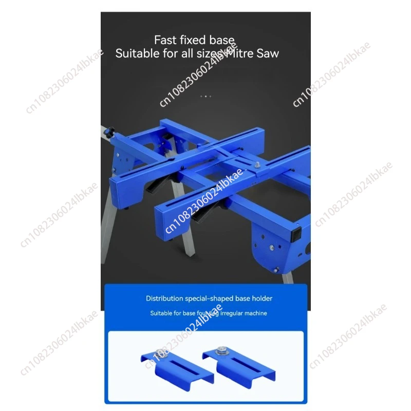 

Workbench Woodworking Table Mobile Bracket Portable lCutting Machine Stand Aluminum Machine Miter Saw Workbench