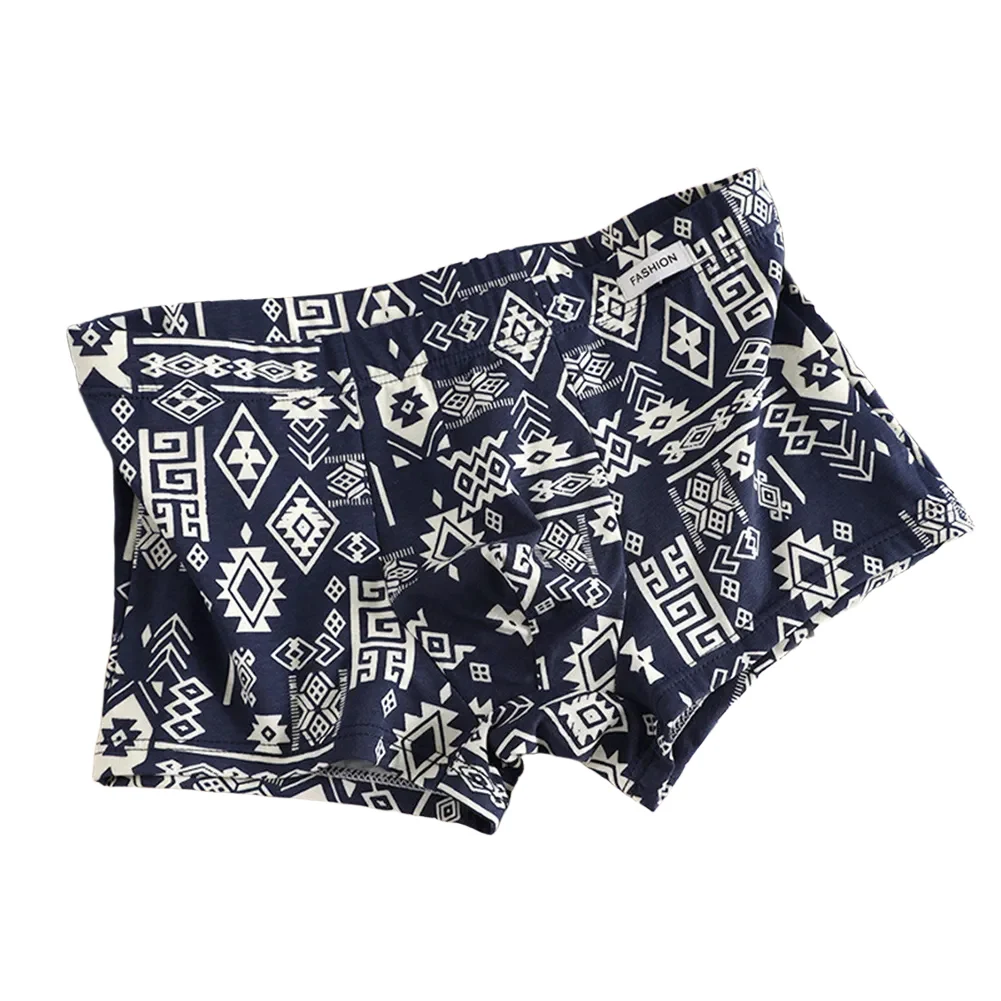 Wygodna bielizna męska w stylu vintage, bokserki, wygodny materiał 95% bawełna, oddychający materiał, klasyczny wzór.