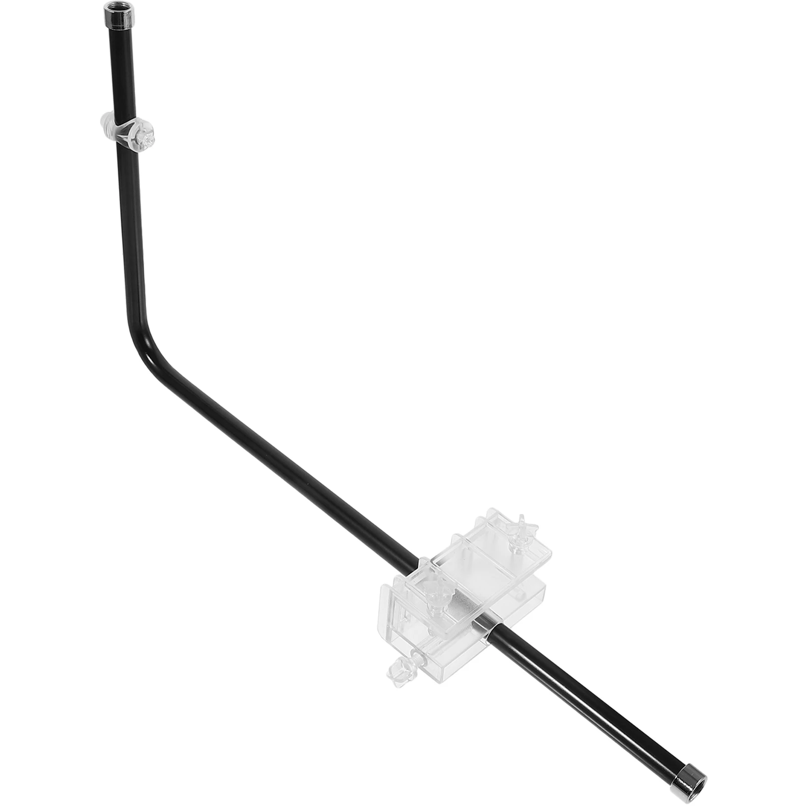 

Aluminum Alloy Bracket L-Shaped Single Arm Aquarium Lamp Holder Durable Support Adjustable Position Easy Installation For