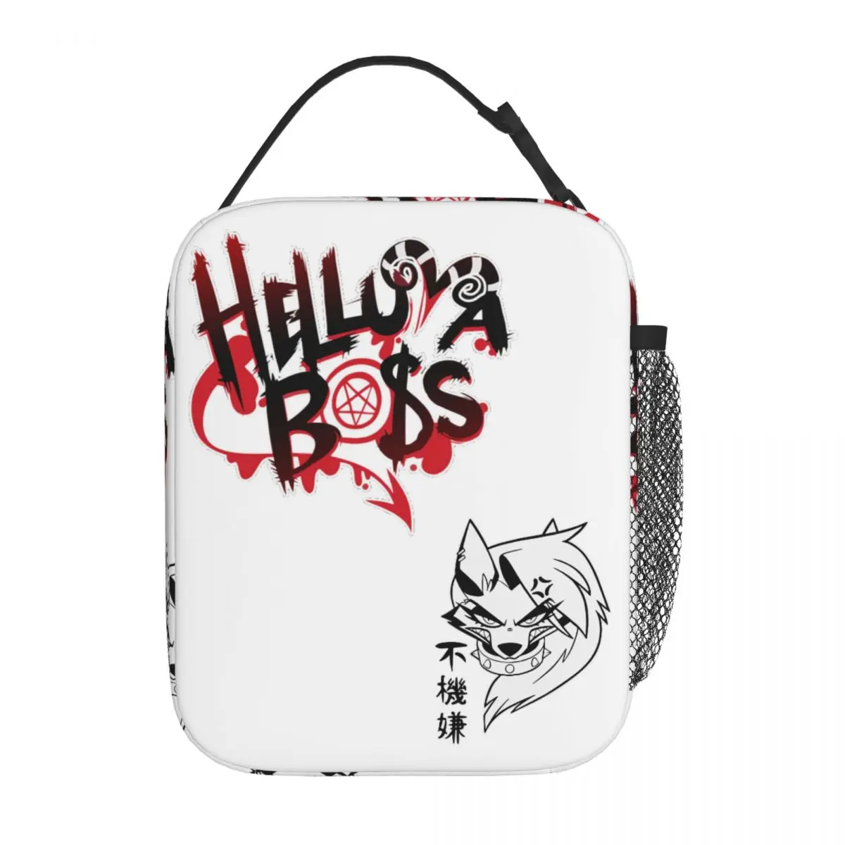 Helluva Loona Insulated Lunch Bag Cooler Bag  Meal Container Anime High Capacity Tote Lunch Box for Men Women College Picnic