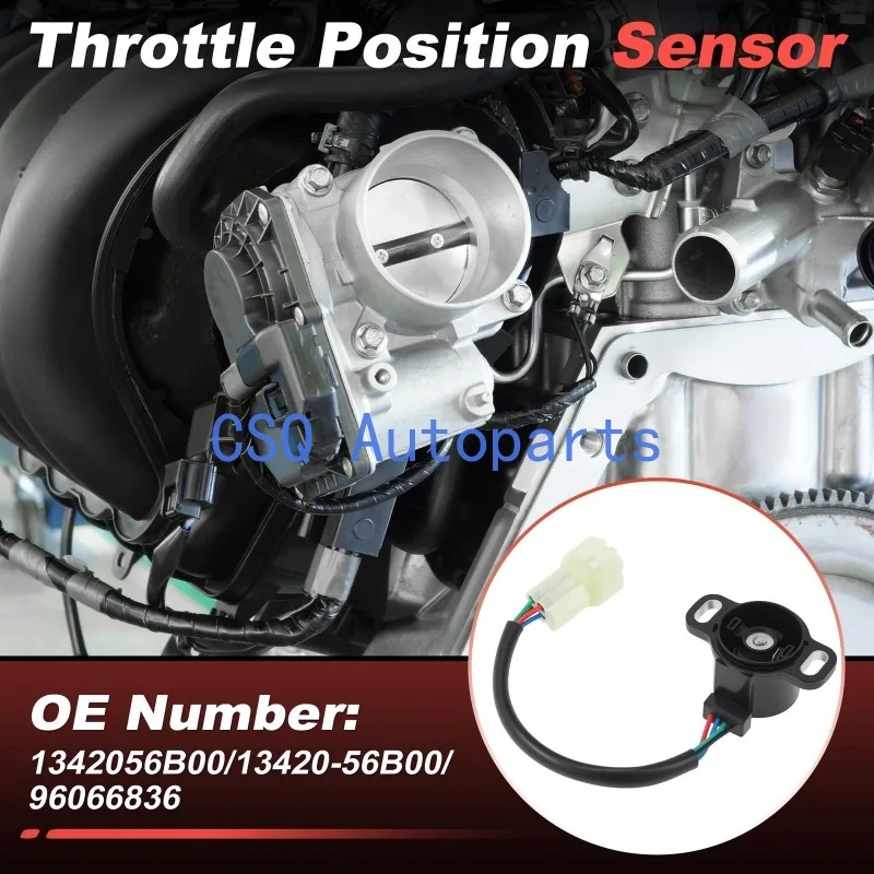 13420-56B00 Throttle Position Sensor TPS New For Suzuki Vitara ET TA Escudo Sidekick Chevrolet Geo GMC Tracker Pontiac Sunrunner 2