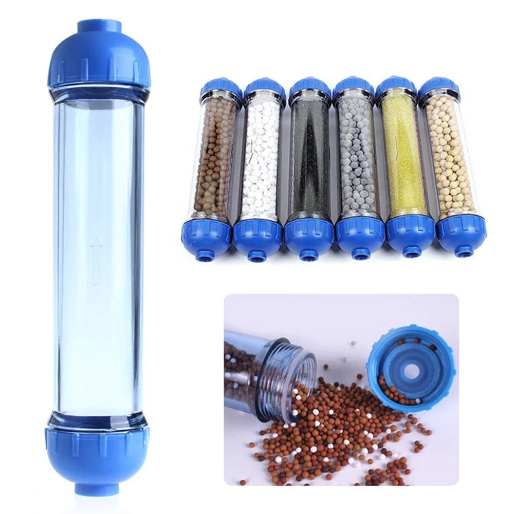 Boîtier de filtre d'aquarium rechargeable T33 boîtier bricolage remplissage filtre à eau raccords de bouteille purificateur d'eau accessoires de filtre d'aquarium